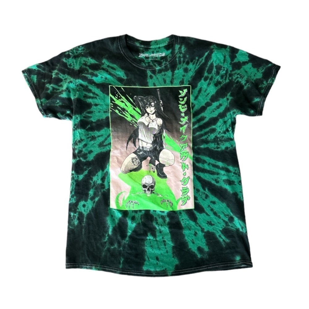 Tie Dye Anime Shirt